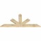 Ekena Millwork Saratoga Rough Sawn Timber Gable Bracket, Douglas Fir, 72"W x 33"H x 2"D x 6"F, 11/12 Pitch GBW072X33X0206SAR00RDF - alternate 3